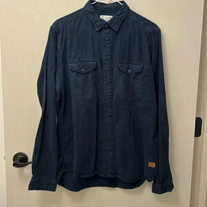 Men’s Long Sleeve Button Down Shirt Size Medium J. C. Rags